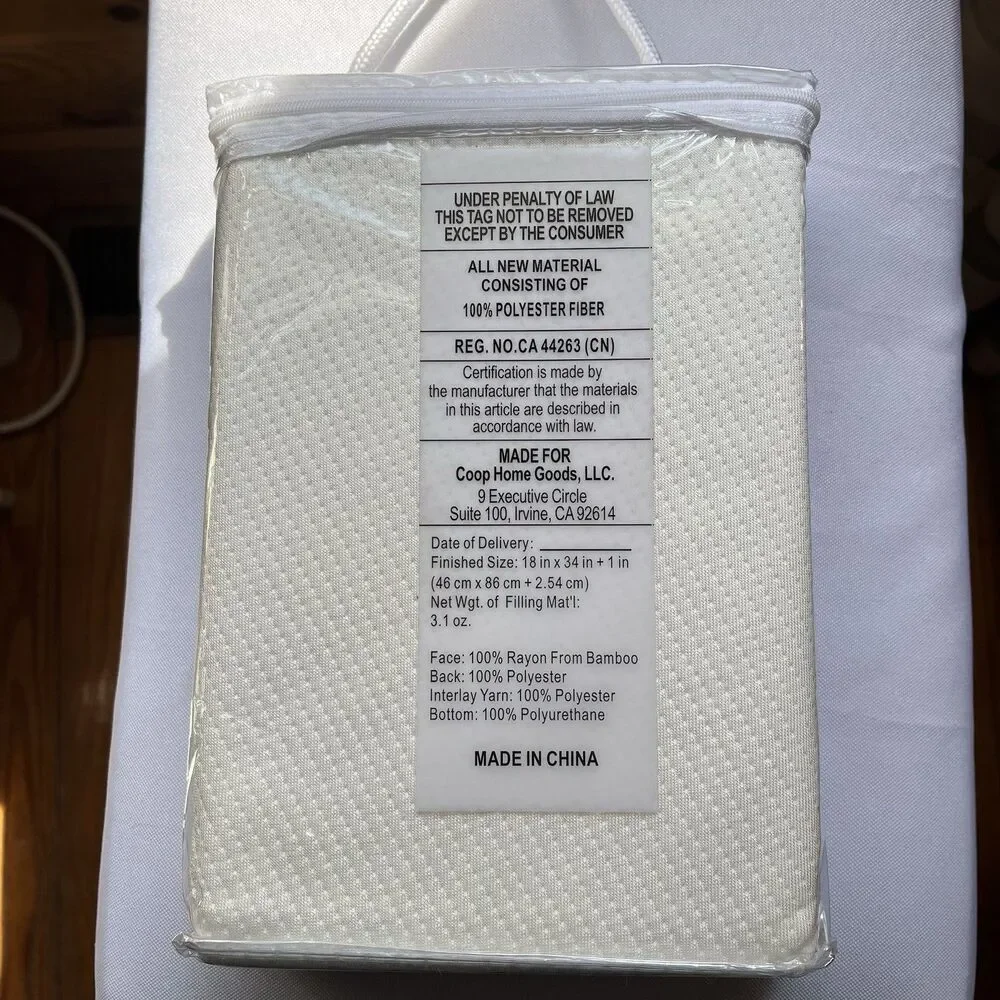 Coop Home Goods Ultra-Tech Pillow Protector 1 Piece - King - Brand New